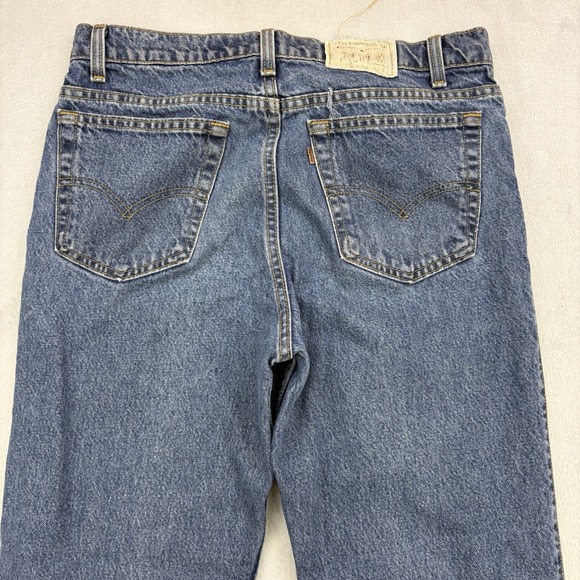 Vintage Levis Jeans Mens 34x32 Blue Denim 540 Relaxed Fit Tapered Made In USA - Picture 4 of 14